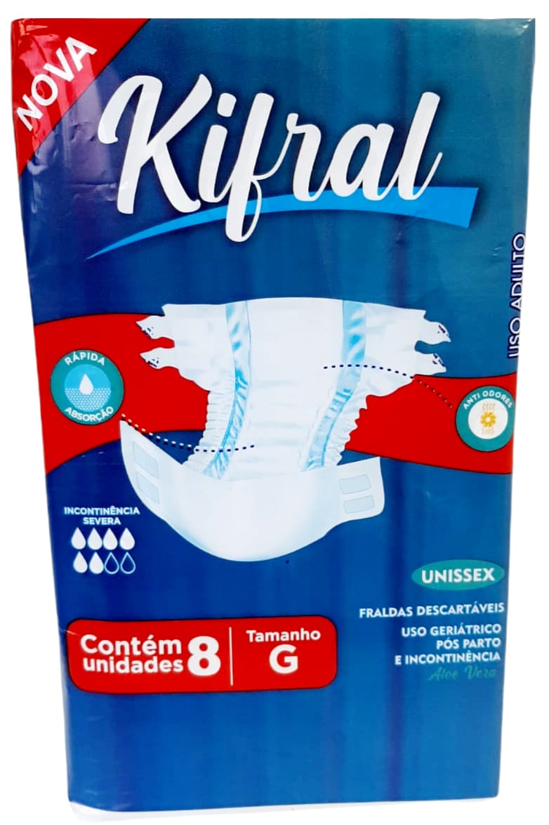 Fralda geriátrica 20 a 40 KG
