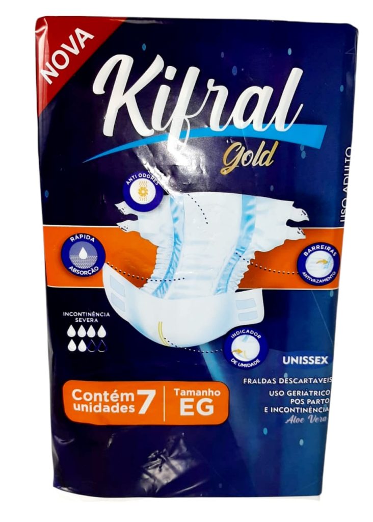 Fralda Geriátrica Linha Gold - Tamanho EG