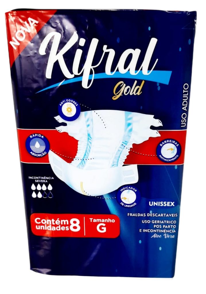 Fralda Geriátrica Linha Gold - Tamanho G