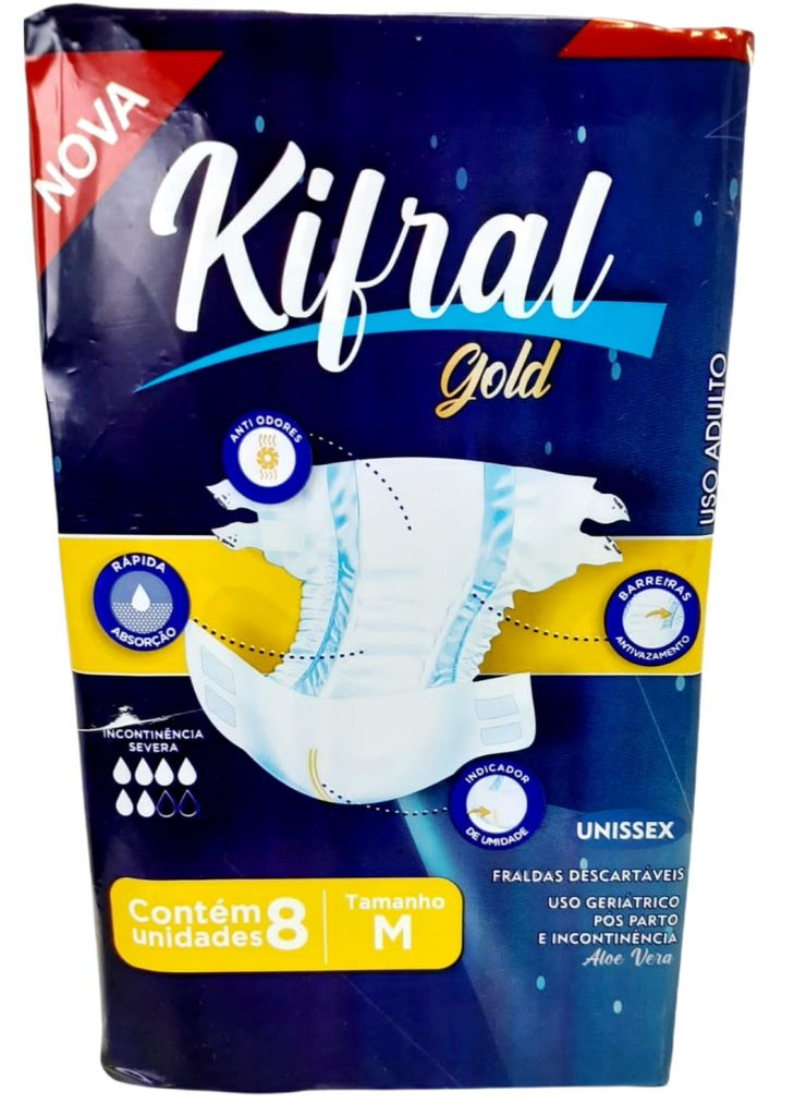 Fralda Geriátrica Linha Gold - Tamanho M